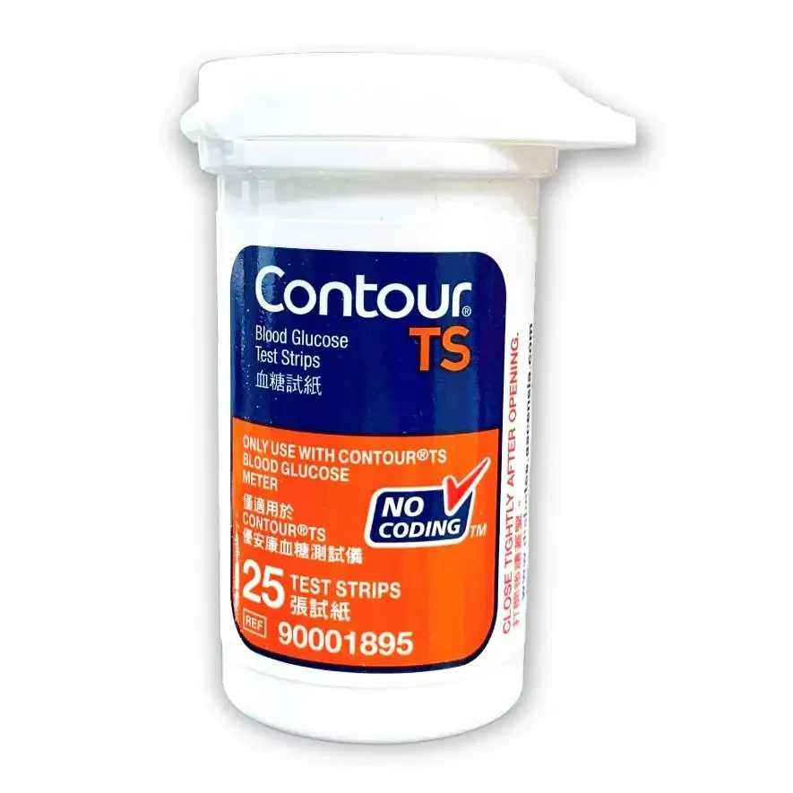 Pack Image: Contour TS Strips  Test strip (1 x 25)