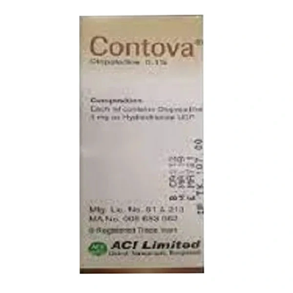 Pack Image: Contova 0.1% Eye Drop (5 ml drop)