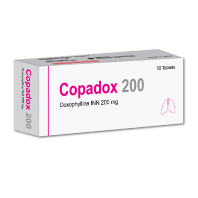 Pack Image: Copadox 200 mg Tablet (5 x 10)