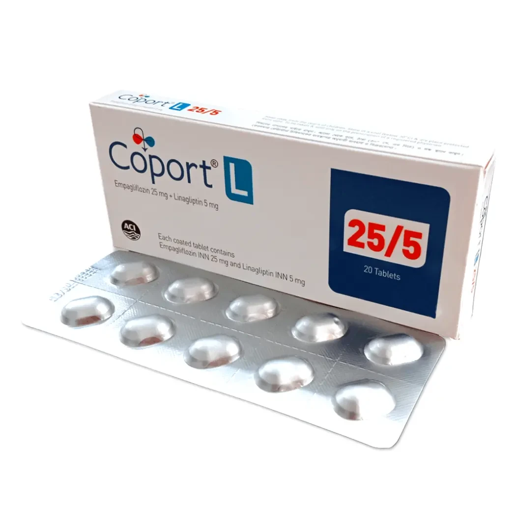 Pack Image: Coport L 25 mg Tablet (2 x 10)