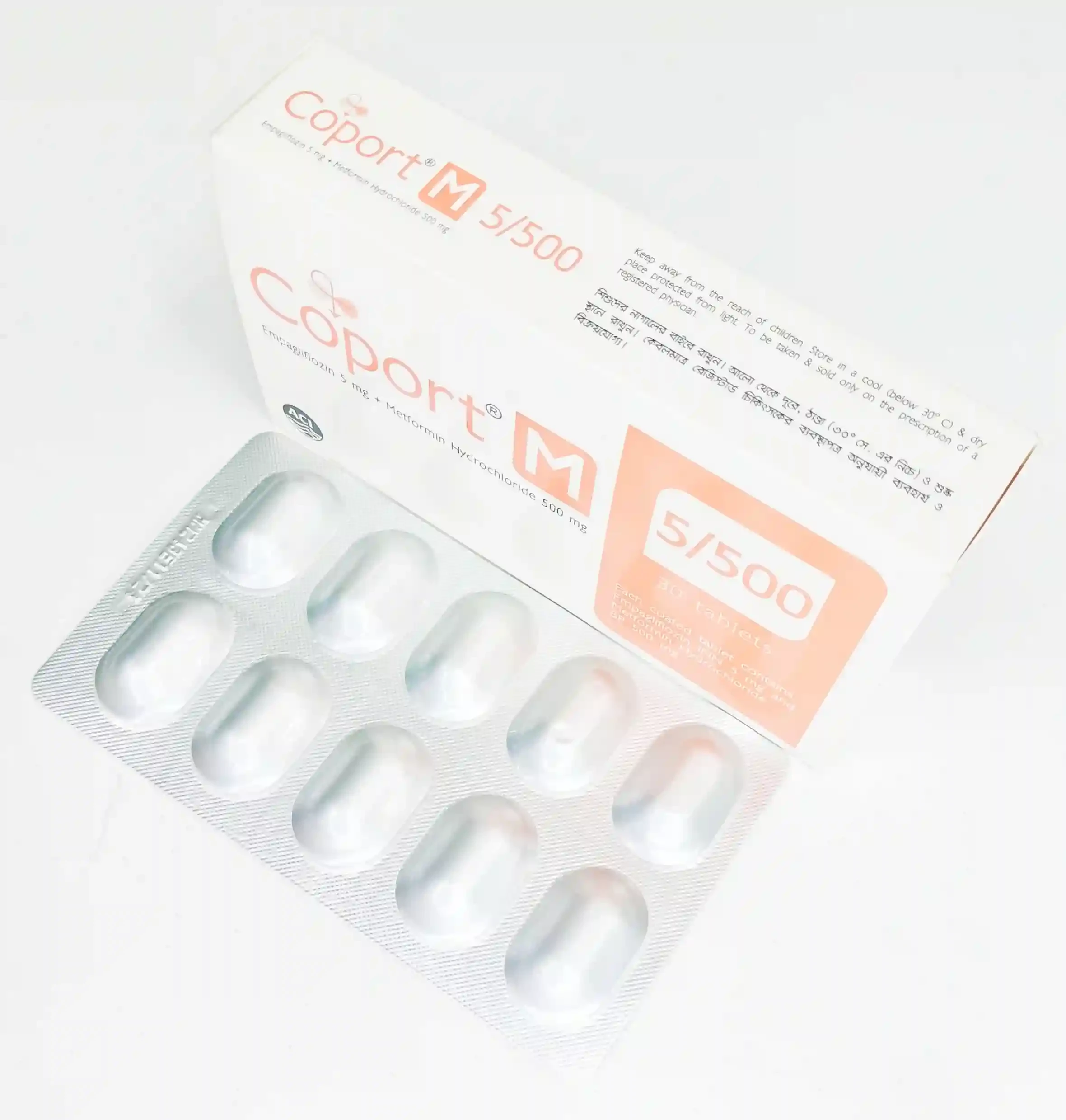 Pack Image: Coport M 5 mg Tablet (3 x 10)
