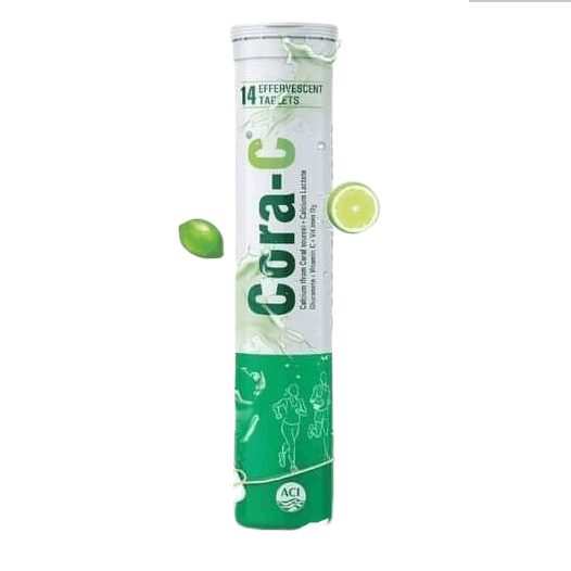 Pack Image: Cora-C 1000 mg Tablet (1 x 14)