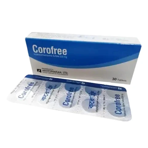Pack Image: Corofree 200 mg Tablet (3 x 10)
