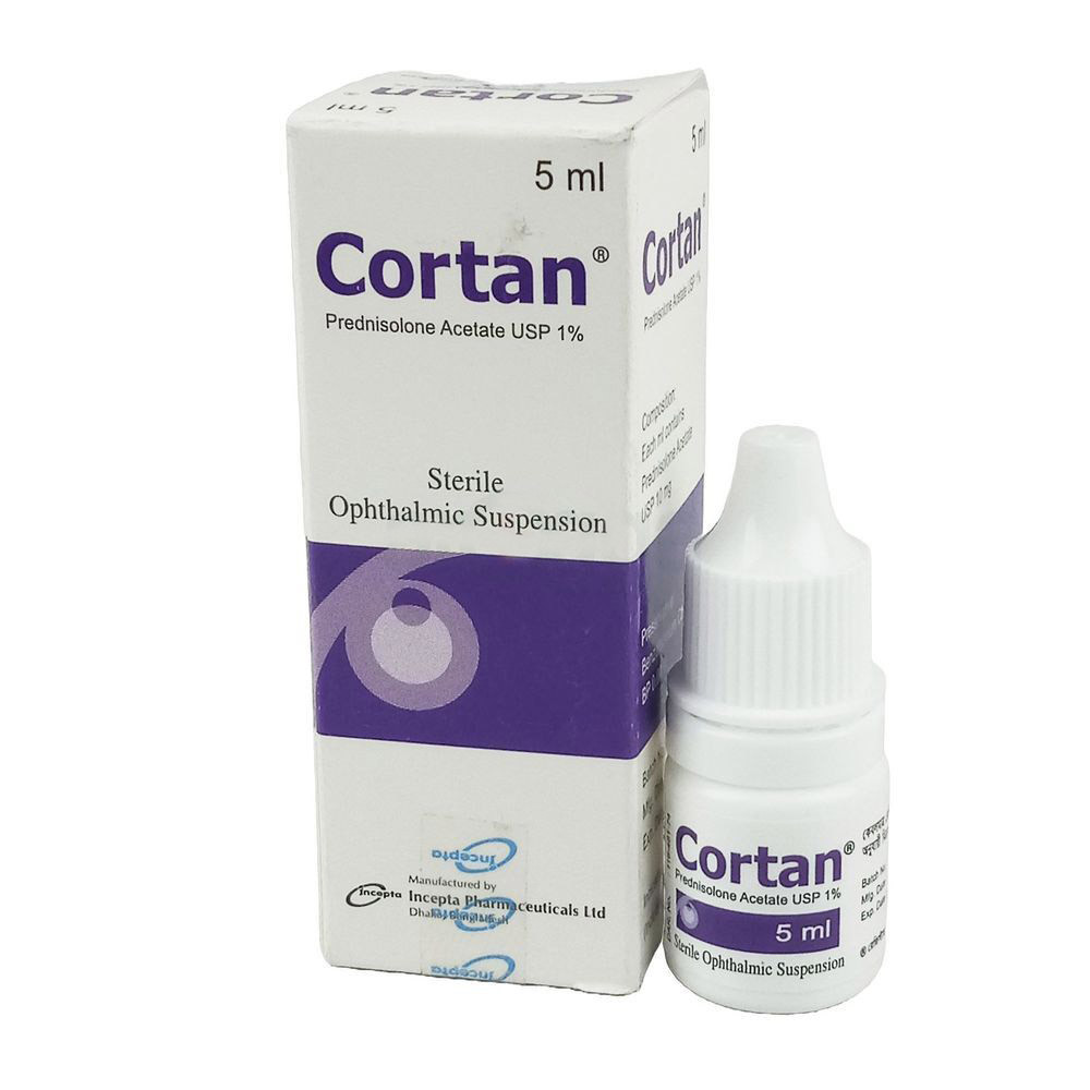 Pack Image: Cortan 1% Suspension (5 ml drop)