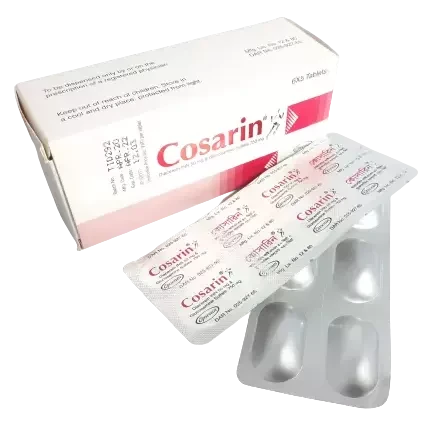 Pack Image: Cosarin 750 mg Tablet (5 x 6)