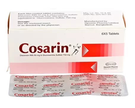 Pack Image: Cosarin 750 mg Tablet (5 x 6)