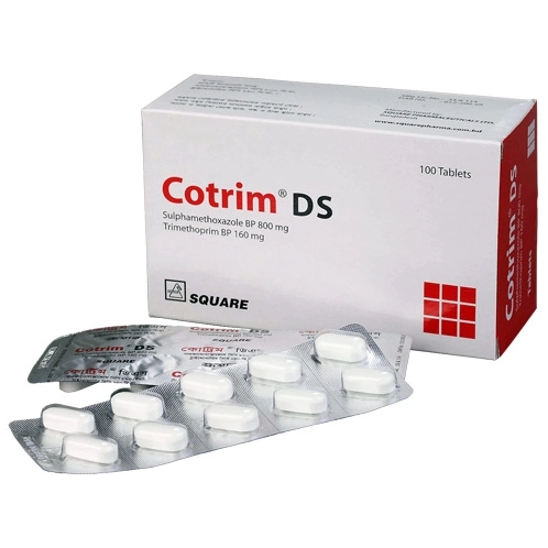 Pack Image: Cotrim DS 800 mg Tablet (10 x 10)