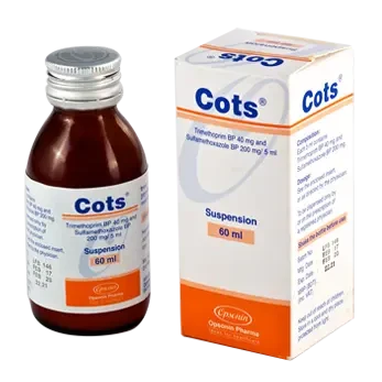 Pack Image: Cots (200 mg Suspension (60 ml bottle)