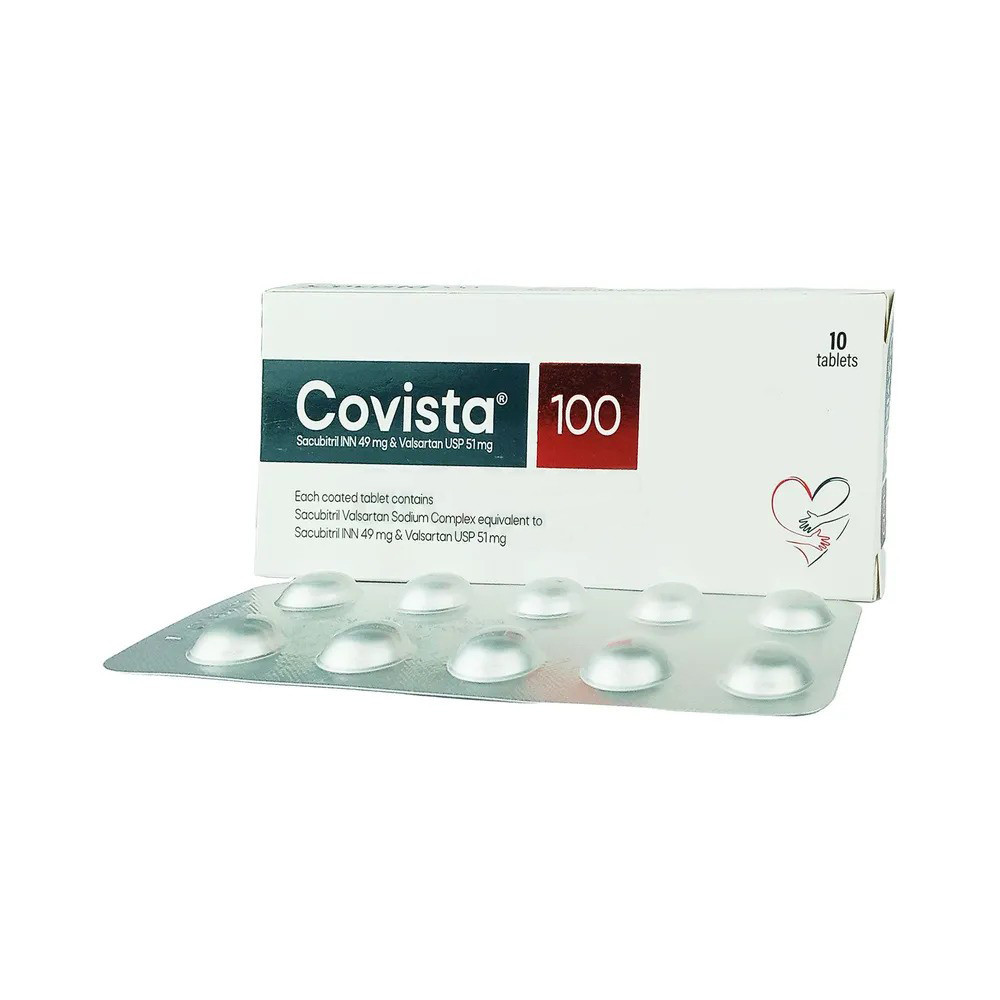Pack Image: Covista 49 mg Tablet (1 x 10)