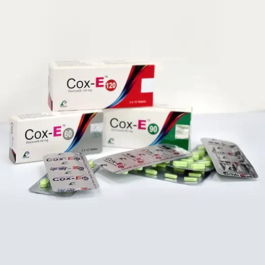 Pack Image: Cox-E 90 mg Tablet (3 x 10)