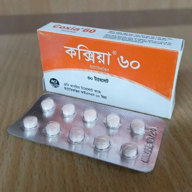 Pack Image: Coxia 60 mg Tablet (3 x 10)