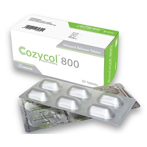 Pack Image: Cozycol 800 mg Tablet (5 x 6)