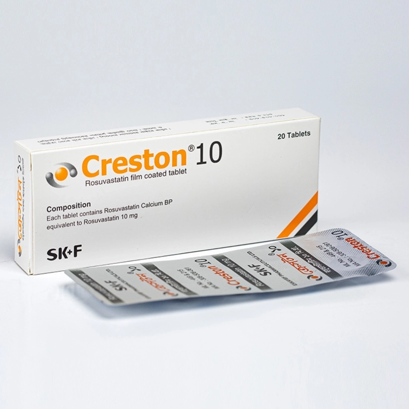 Pack Image: Creston 10 mg Tablet (2 x 10)