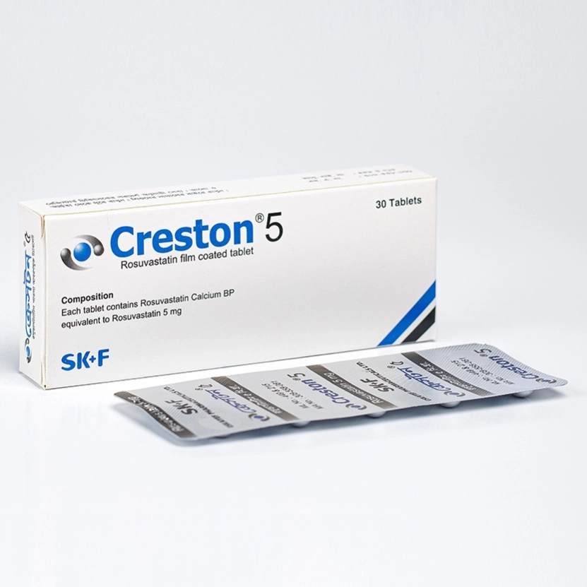 Pack Image: Creston 5 mg Tablet (3 x 10)