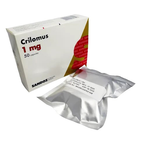 Pack Image: Crilomus 1 mg Capsule (5 x 10)