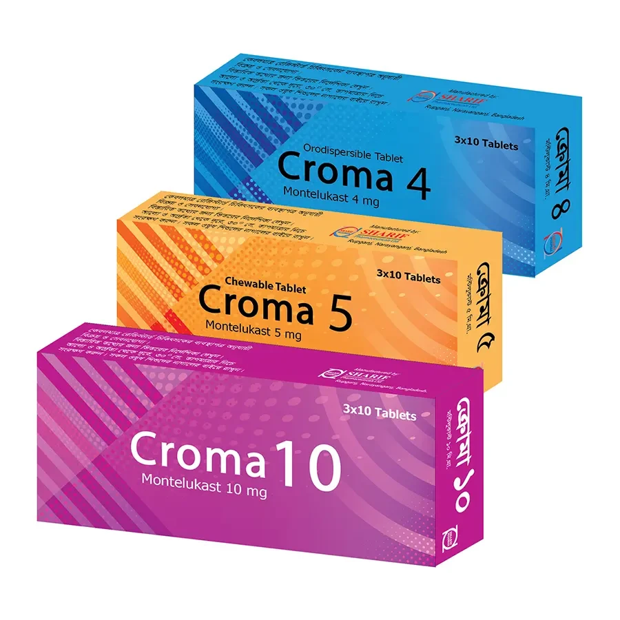 Pack Image: Croma 10 mg Tablet (3 x 10)