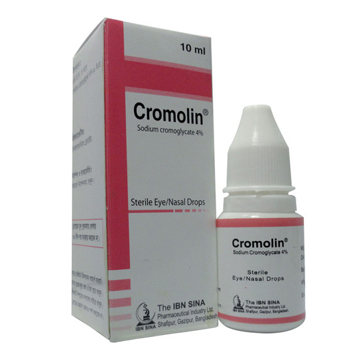 Pack Image: Cromolin 4% Eye Drop (10 ml drop)