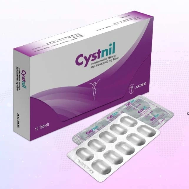 Pack Image: Cystnil 150 mg Tablet (1 x 10)
