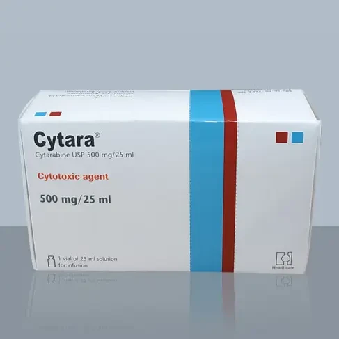 Pack Image: Cytara 500 mg Injection (500 mg vial)