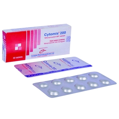 Pack Image: Cytomis 200 mcg Tablet (3 x 10)