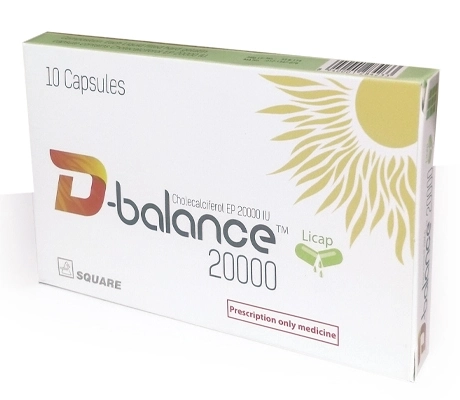 Pack Image: D-Balance 20000 IU Capsule (1 x 10)