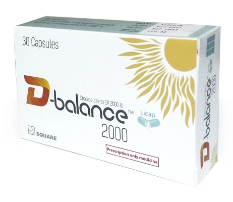 Pack Image: D-Balance 2000 IU Capsule (3 x 10)