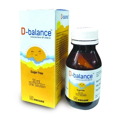 Pack Image: D-Balance 2000 IU Oral Solution (50 ml bottle)