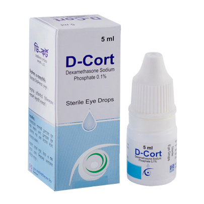 Pack Image: D-Cort 0.1% Eye Drop (5 ml drop)