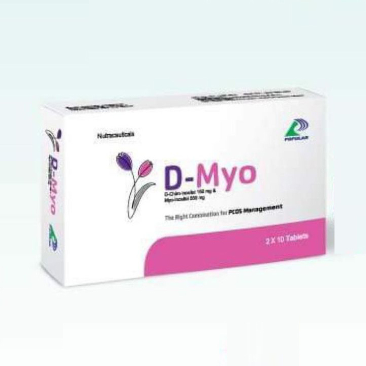 Pack Image: D-Myo 150 mg Tablet (2 x 10)