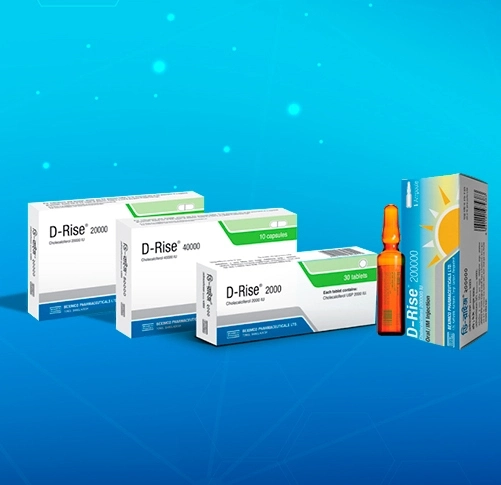 Pack Image: D-Rise 40000 IU Capsule (1 x 10)