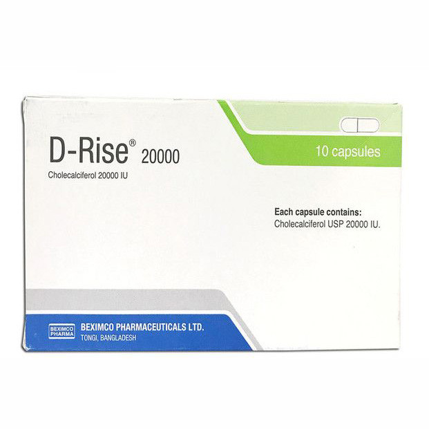 Pack Image: D-Rise 20000 IU Capsule (1 x 10)