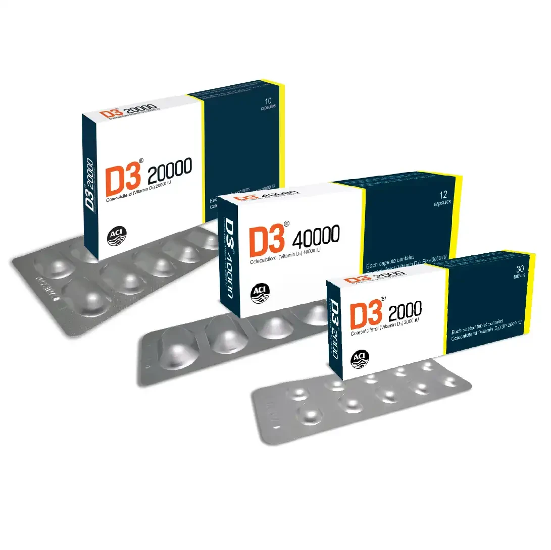Pack Image: D3 2000 IU Tablet (3 x 10)