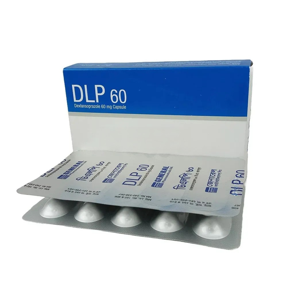 Pack Image: DLP 60 mg Capsule (3 x 10)