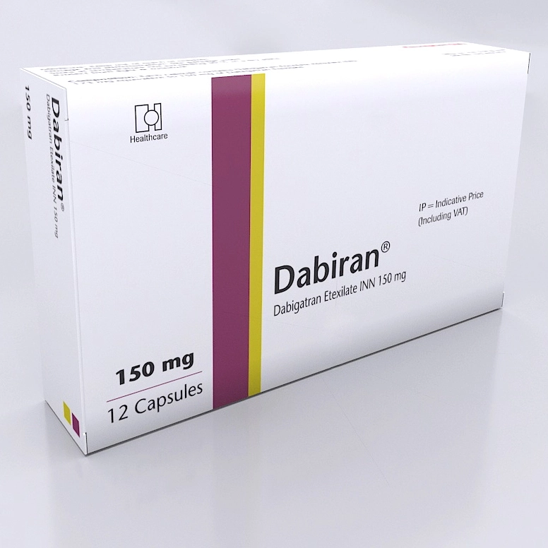 Pack Image: Dabiran 150 mg Capsule (2 x 6)