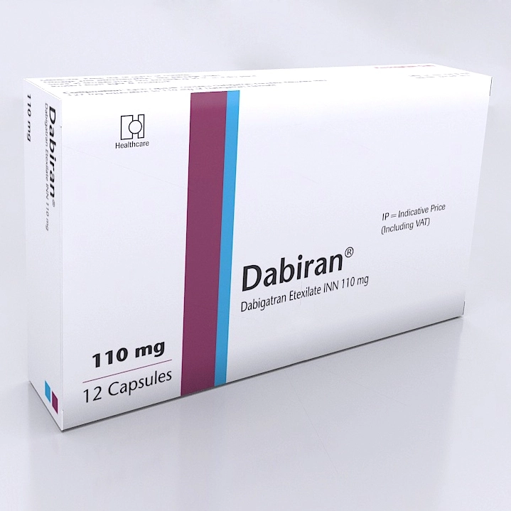 Pack Image: Dabiran 110 mg Capsule (2 x 6)