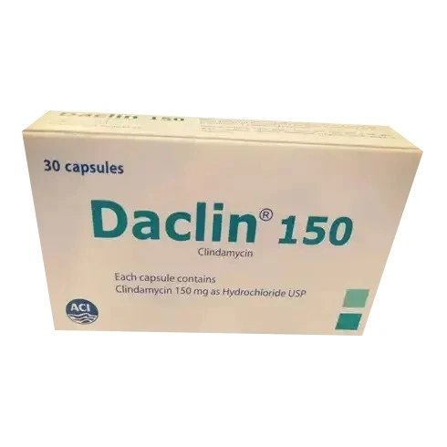 Pack Image: Daclin 150 mg Capsule (3 x 10)