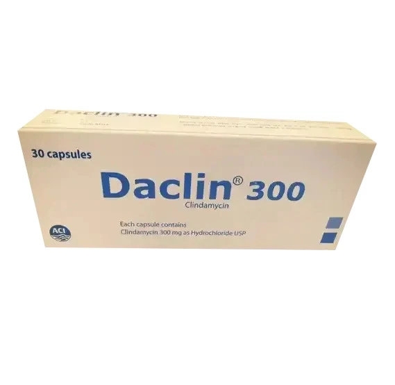 Pack Image: Daclin 300 mg Capsule (3 x 10)