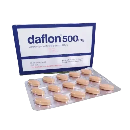 Pack Image: Daflon 450 mg Tablet (2 x 15)