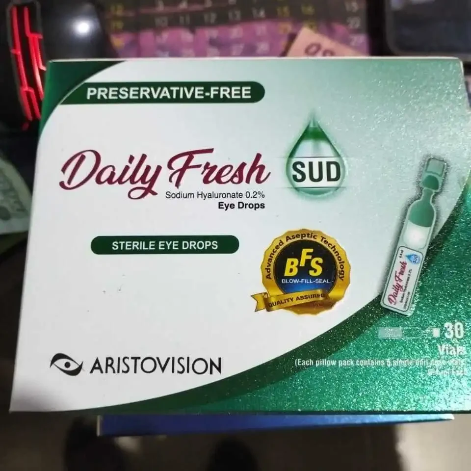 Pack Image: Daily Fresh SUD 0.2% Eye Drop (0.4 ml container)