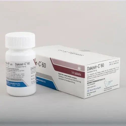 Pack Image: Dakovir-C 60 mg Tablet (1 x 14)