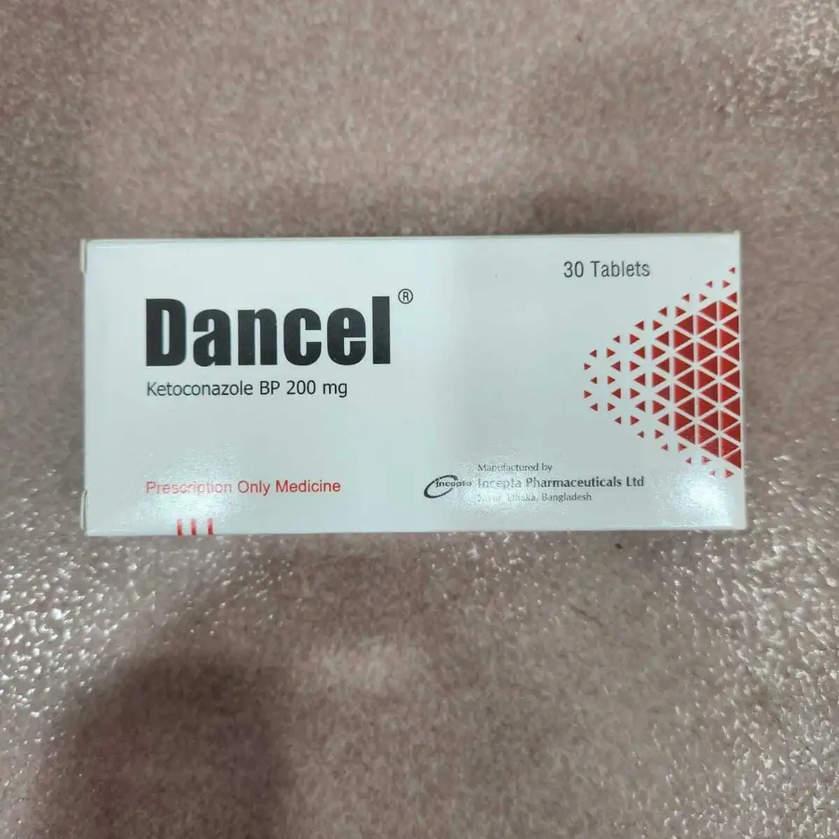 Pack Image: Dancel 200 mg Tablet (3 x 10)
