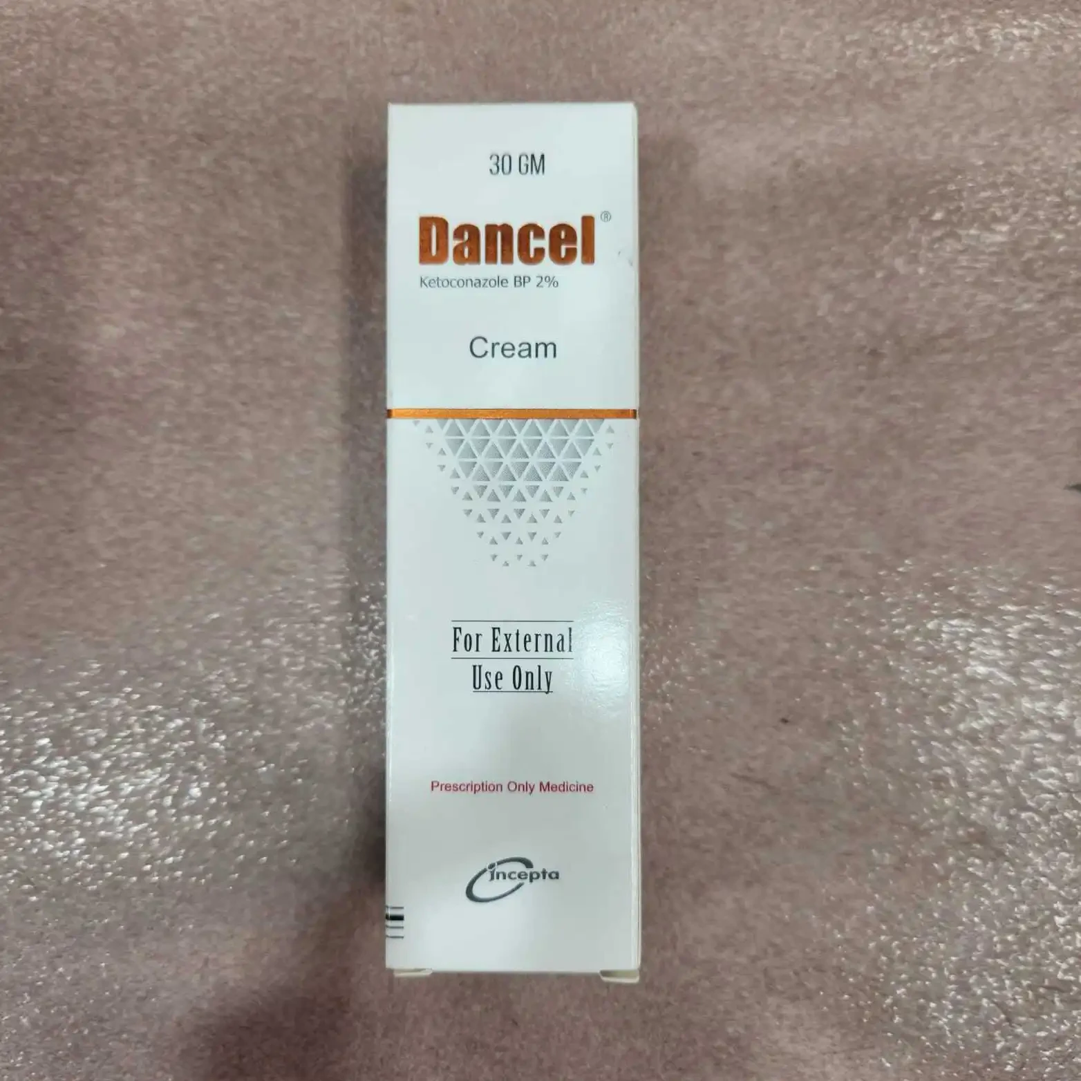 Pack Image: Dancel 2% Cream (30 gm tube)