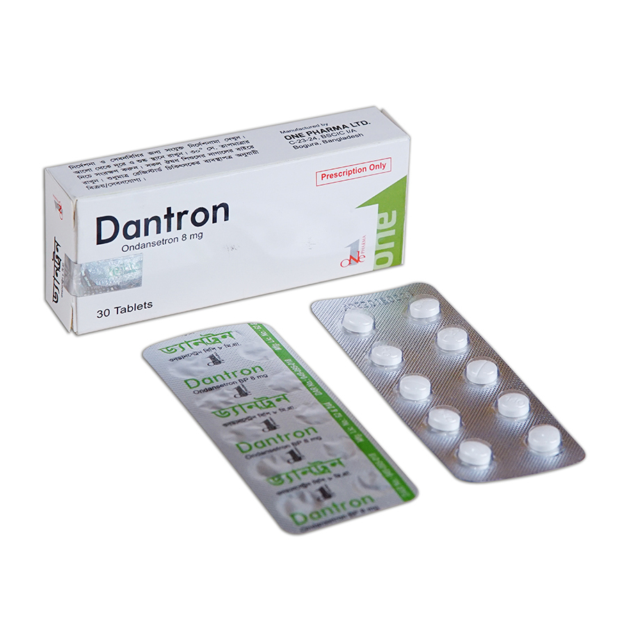 Pack Image: Dantron 8 mg Tablet (3 x 10)