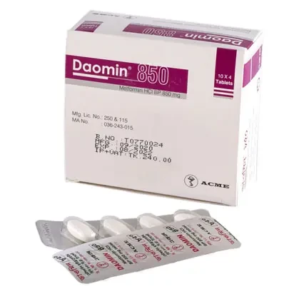 Pack Image: Daomin 850 mg Tablet (10 x 4)