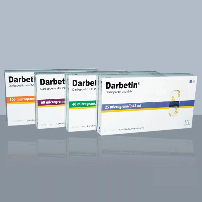 Pack Image: Darbetin 100 mcg Injection (100 mcg pre-filled syringe)
