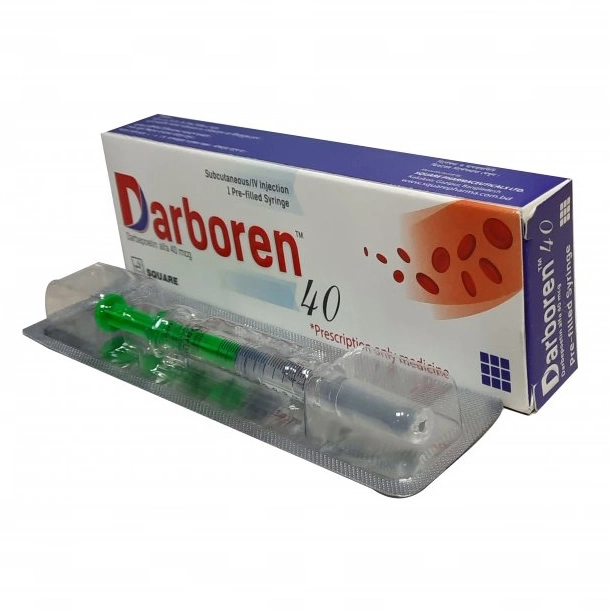 Pack Image: Darboren 40 mcg Injection (40 mcg pre-filled syringe)