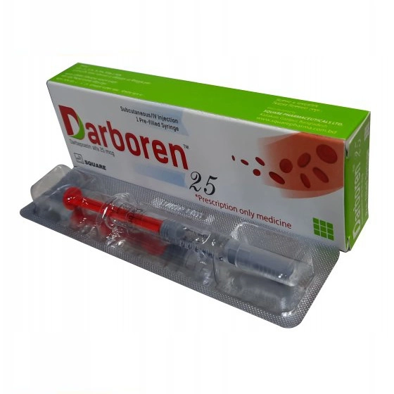 Pack Image: Darboren 25 mcg Injection (25 mcg pre-filled syringe)