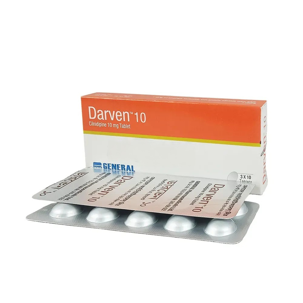 Pack Image: Darven 10 mg Tablet (3 x 10)