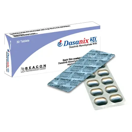 Pack Image: Dasanix 20 mg Tablet (3 x 10)