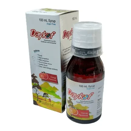 Pack Image: Daykof (100 mg Syrup (100 ml bottle)